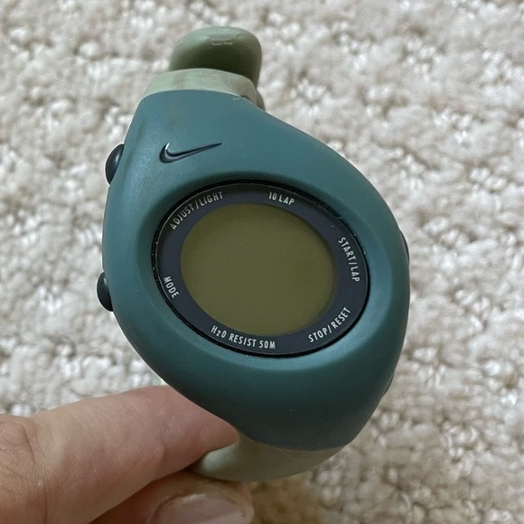 Vintage Y2K Nike Triax Watch RARE 2000s Workout Running Untested No Battery - Picture 1 of 6